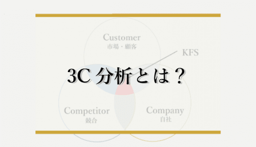 3C分析とは？3Cの意味や分析手順、事例をわかりやすく解説